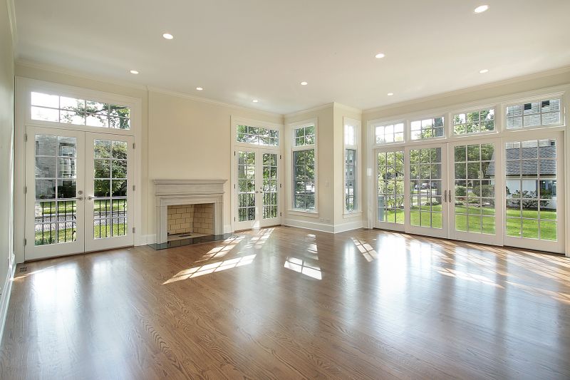 Decorative Windows in Living Room